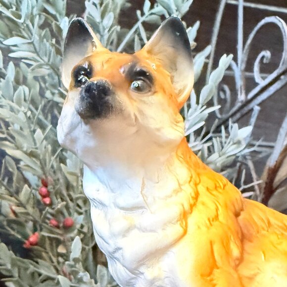 Vintage Porcelain Fox Figurine made in Japan - Picture 14 of 14